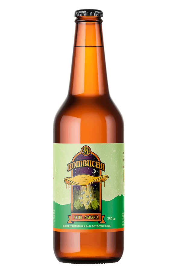 Kombucha Chirimoya Naranja