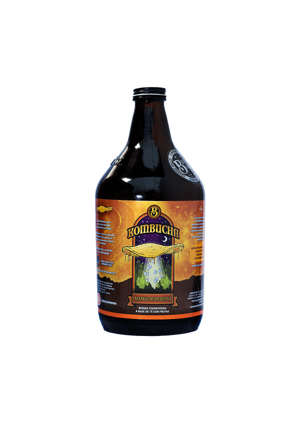Pack Growler recarga 4 litros - Kombucha Mango Maracuyá