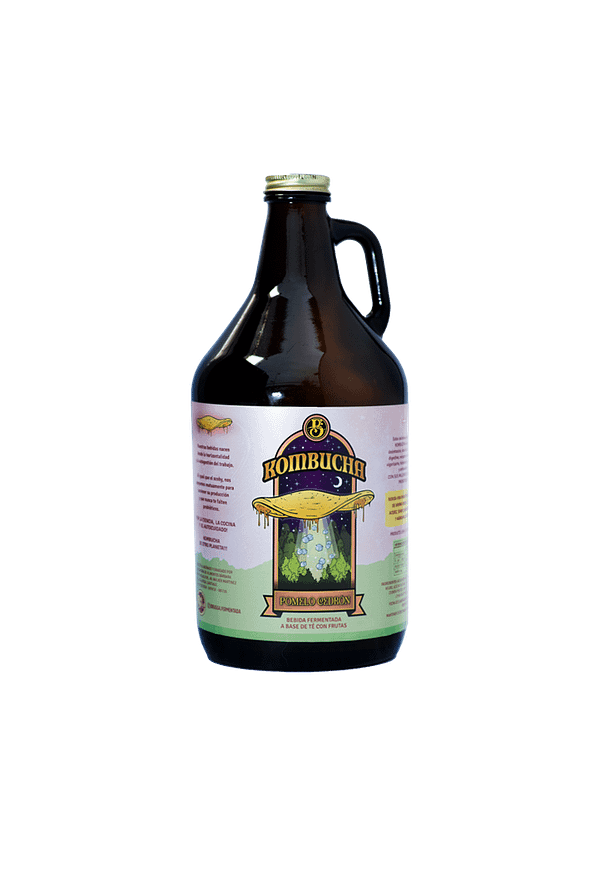 Pack Growler recarga 4 litros - Kombucha Pomelo cedrón